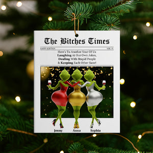 Personalized Gifts For Best Friends Christmas Ornament 03natn170925-Homacus