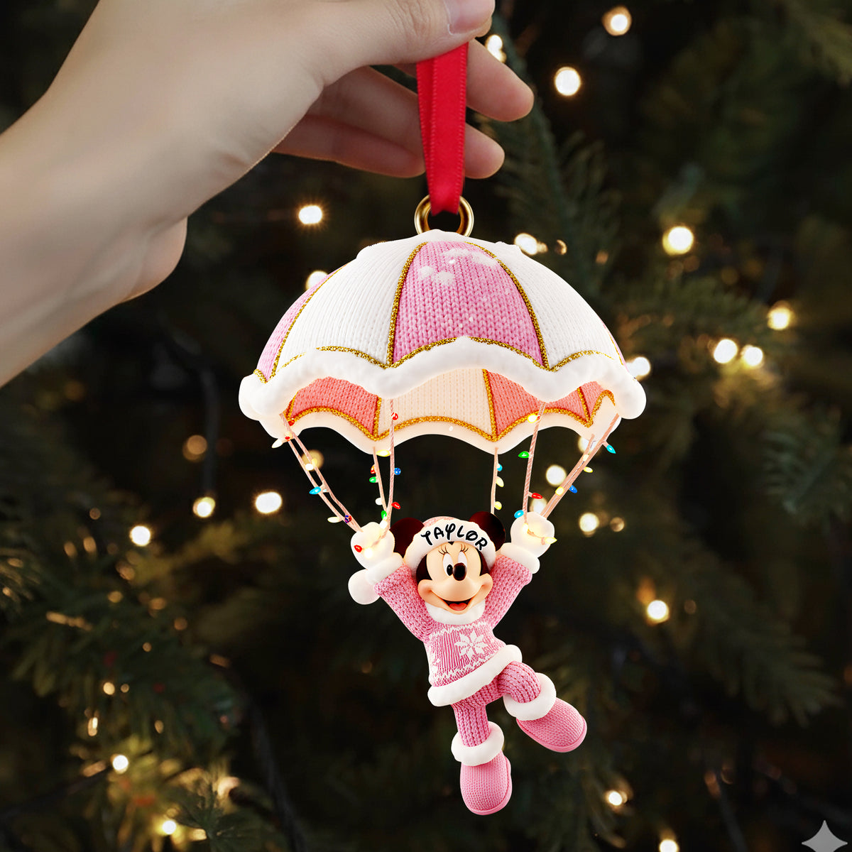 Parachute Adventure Acrylic Ornament - Personalized Gifts For Movie Fans 07PALU171025-Homacus