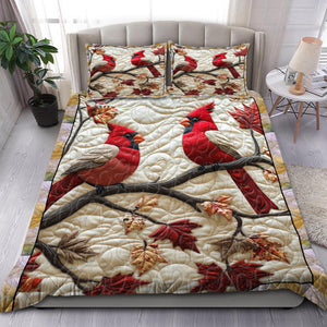 Personalized Cardinal Quilt Bedding Set Special Line 03hutn061124-Homacus