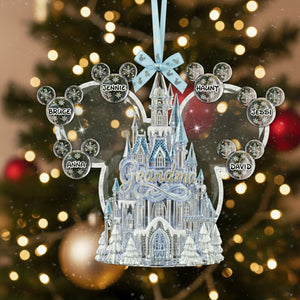 Winter Wonderland Grandma Ornament - Personalized Christmas Gifts For Grandma 05TGLU290825-Homacus