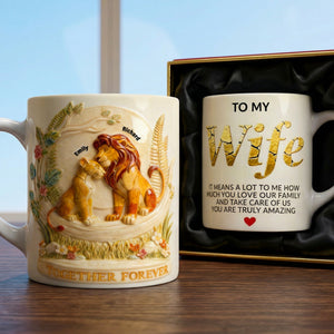 Together Forever Coffee Mug - Personalized Gifts For Mother's Day 03toqn260226-Homacus