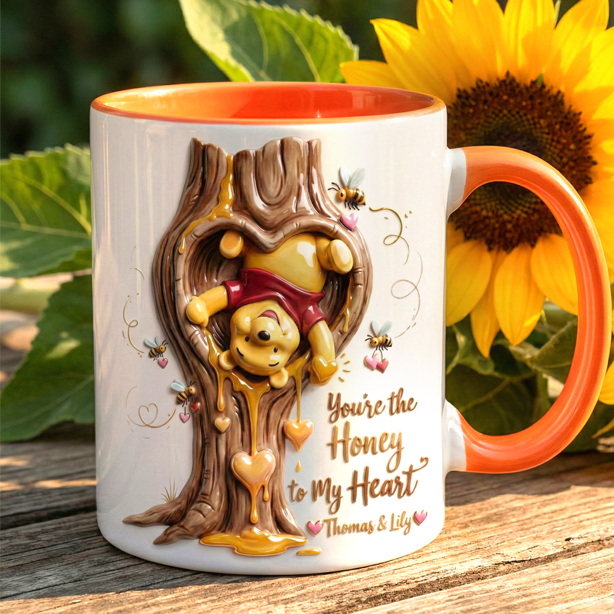 Sweet Love Couple Coffee Mug - Personalized Gift For Couples 02HULU160126-Homacus