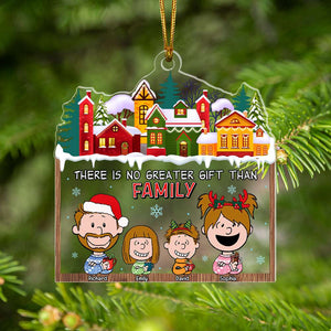 Personalized Gifts for Family, Family Acrylic Ornament 04TOQN090824-Homacus