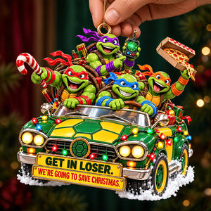 Save Christmas Road Trip Ornament - Personalized Christmas Gifts 05TYDT300926