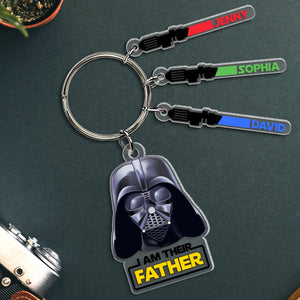 Personalized Gifts For Dad Keychain 04natn020424 Father's Day-Homacus