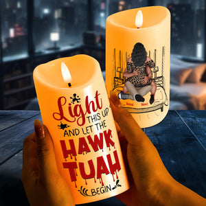 Personalized Gifts For Couple, Naughty Couple LED Candle 06TOQN291124HH-Homacus