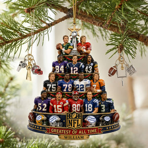 Legends Beyond Gridiron Christmas Ornament, Personalized Gifts For Sport Lovers 02qhlu310826-Homacus