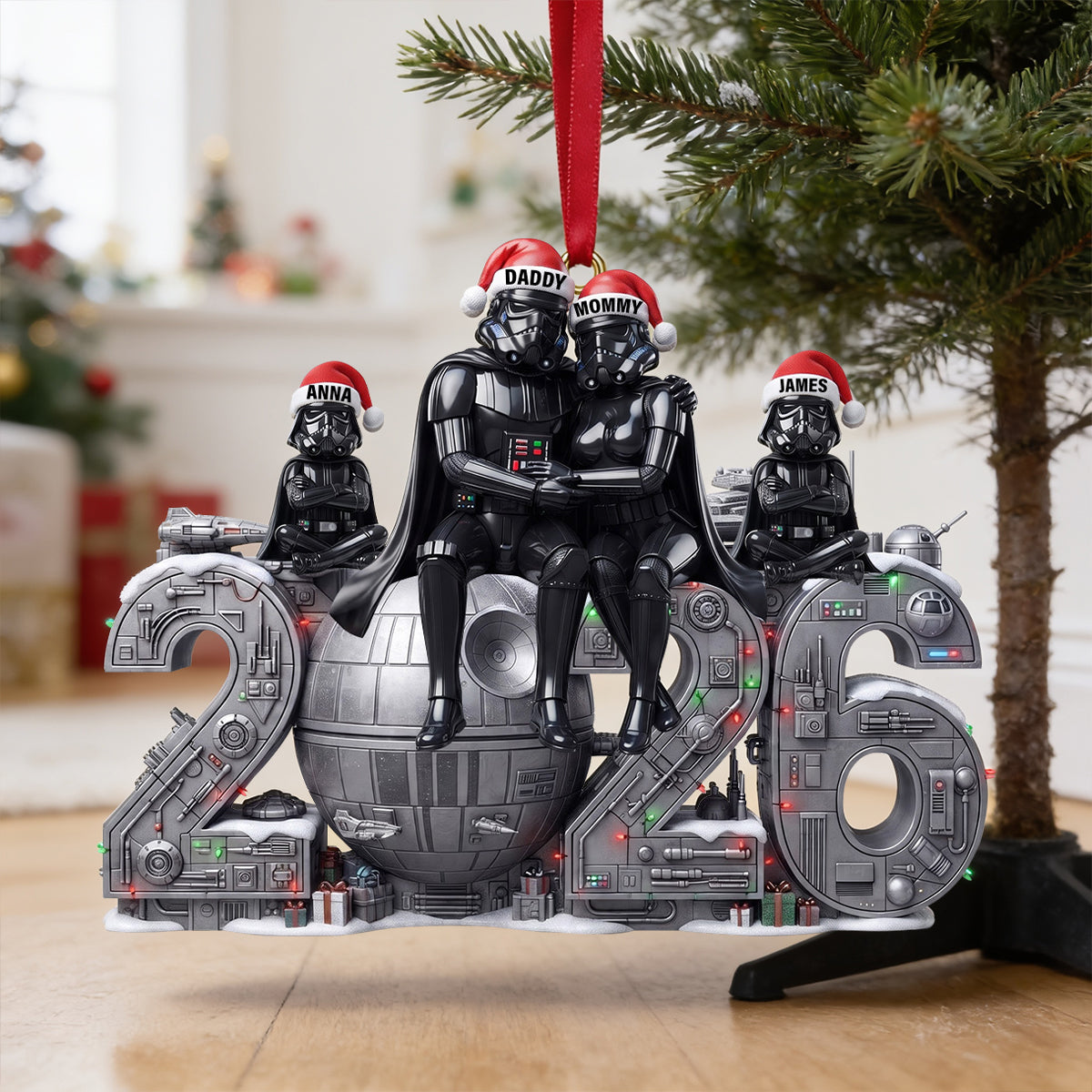 Space Soldier Christmas Ornament - Personalized Gifts For Family 05tytn040926
