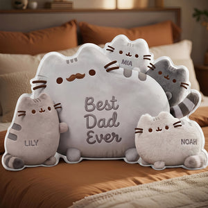 Best Dad Ever Custom Shape Pillow - Personalized Gifts For Dad 03padt160426-Homacus