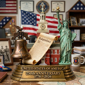 250th America Anniversary Acrylic Plaque - Personalized Gifts For Patriots 01kita040226-Homacus