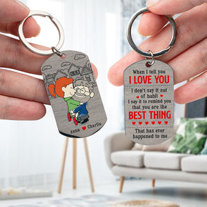 Personalized Gifts For Couple Keychain 05xqqn101224hg-Homacus