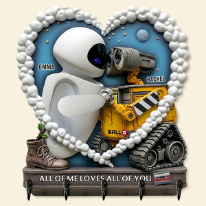 Love Beyond This World Key Hanger Personalized Gifts For Couple 07qhdt290525-Homacus
