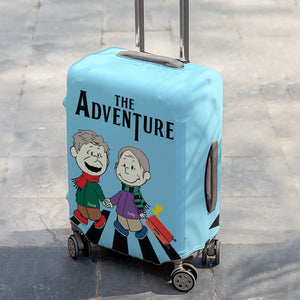 Personalized Gifts For Couple Luggage Cover 03ohqn251224da Couple Hand In Hand-Homacus