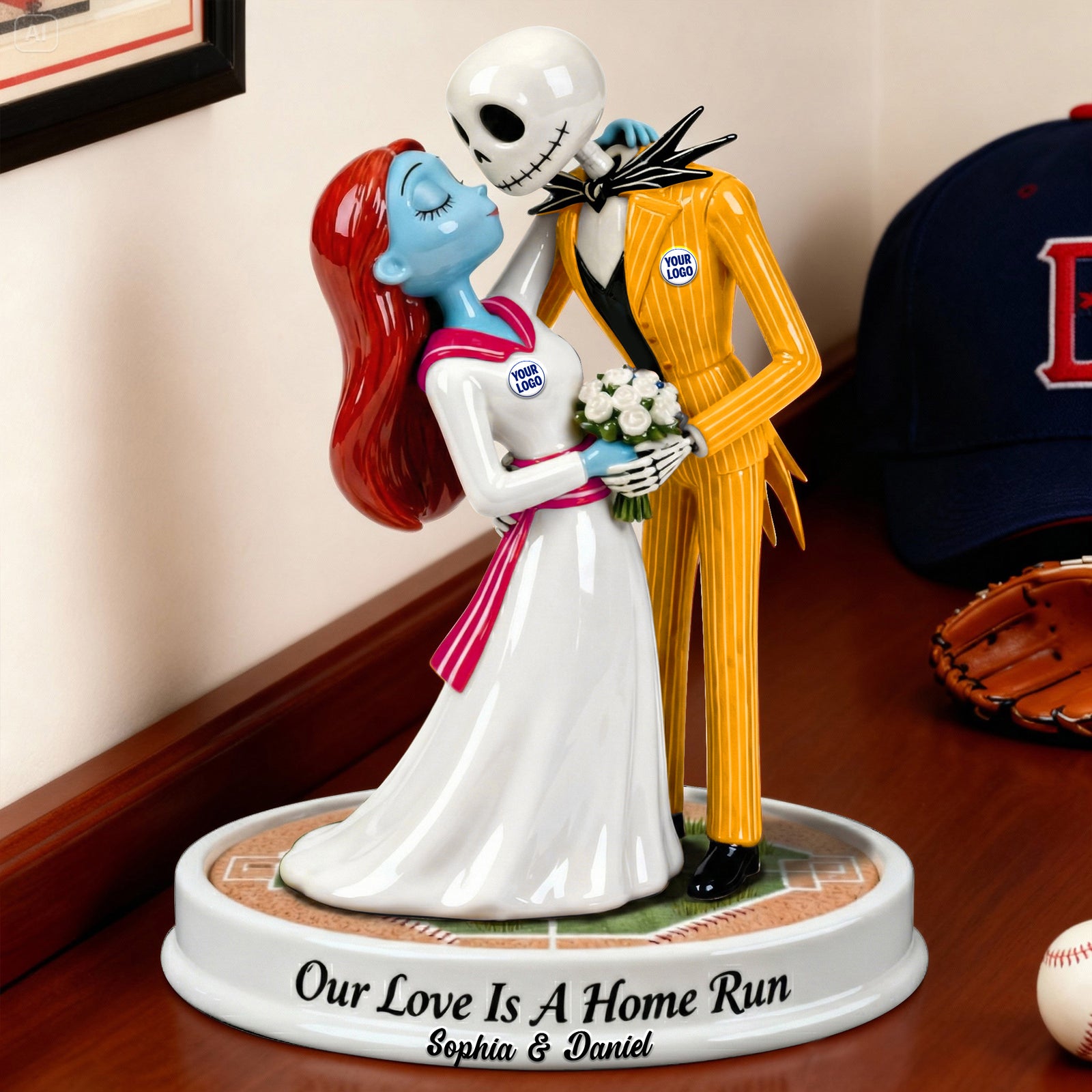 Perfect Couple Match Acrylic Plaque - Personalized Gift For Sporty Couples 05OHLU080126-Homacus