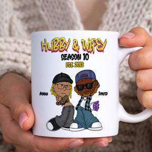 Personalized Gifts For Couple Coffee Mug 01totn070125hg Hubby And Wifey-Homacus