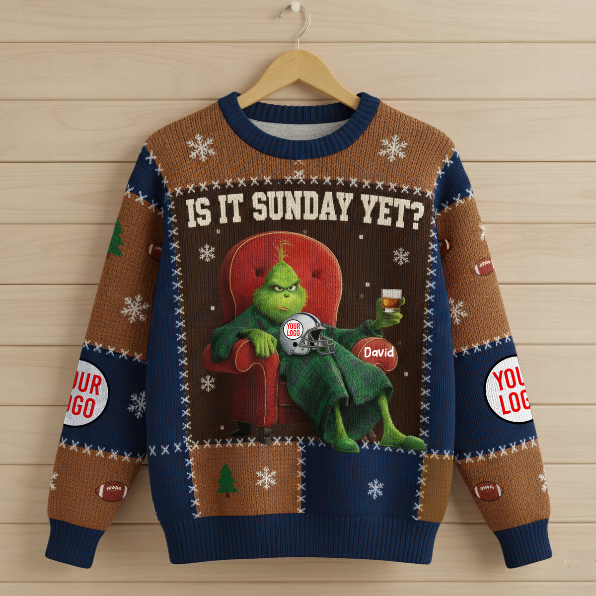 Waiting For Sports Season Ugly Sweater - Personalized Gifts For Sports Fans 04QHQN221025-Homacus