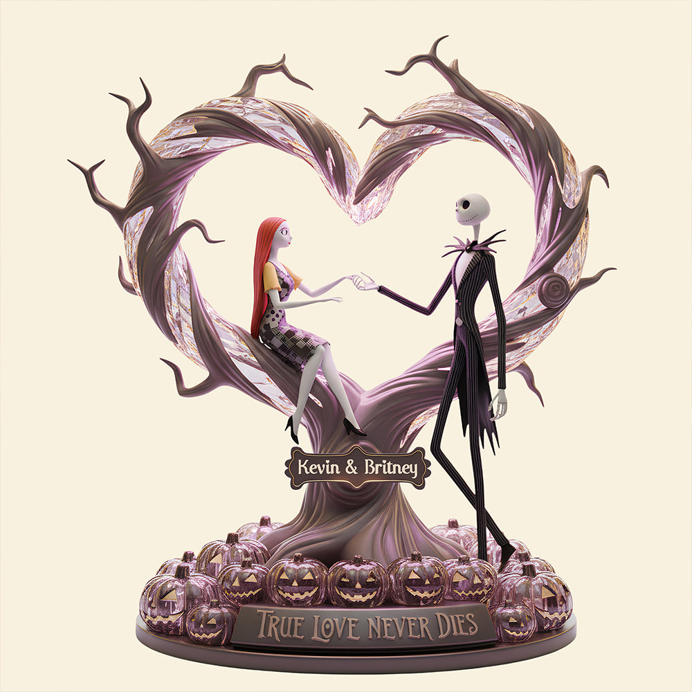 Gothic Couple Light Box Personalized Gifts For Couple 03KIDT251125