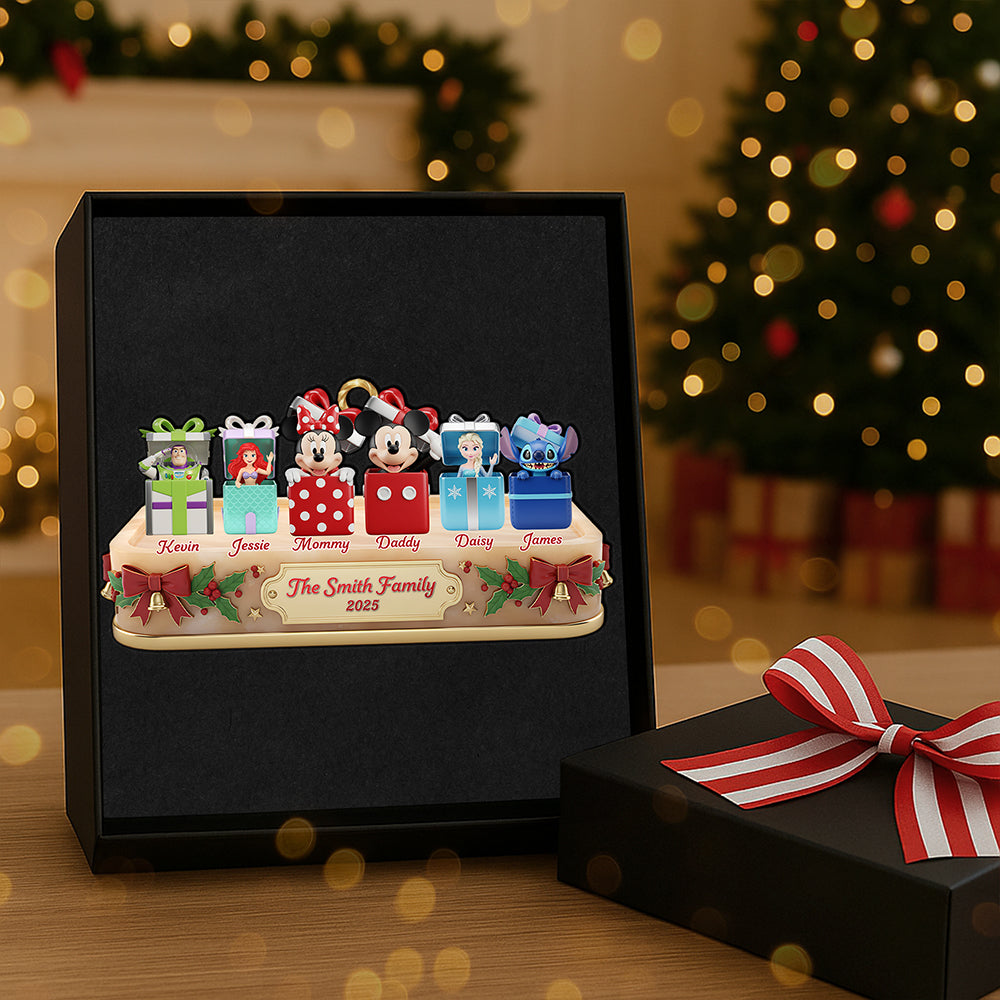 Family Custom Shape Acrylic Christmas Ornament, Personalized Gifts For Family 03hyta041125-Homacus