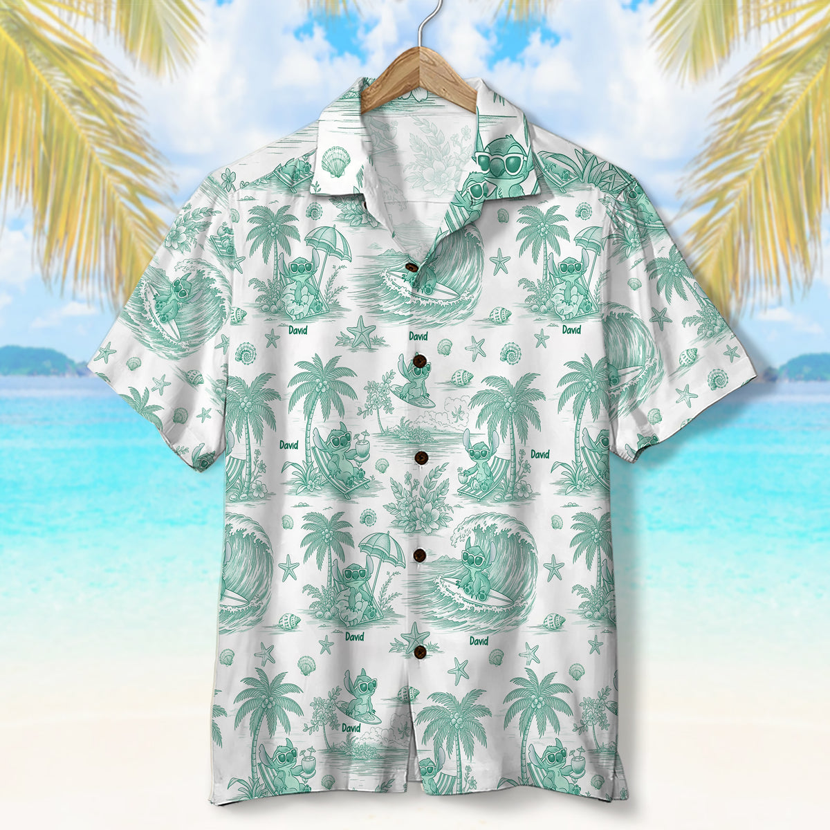 Cartoon Alien Personalized Gifts For Movie Fans Hawaiian Shirt 04hutn170725-Homacus