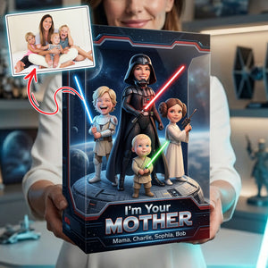 Custom Photo Fantastic Mom Troop Acrylic Plaque, Personalized Gifts For Moms 03qhlu260326-Homacus