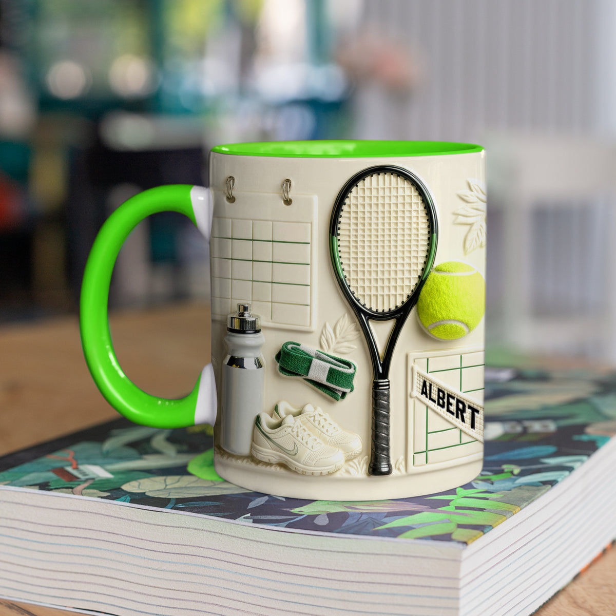 Match Day Tennis Coffee Mug - Personalized Gift For Tennis Players 05HYQN050126-Homacus