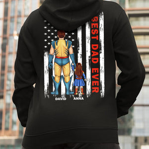 Custom Holiday Shirt For Father – Patriotic Hero Dad Edition 3natn050423-Homacus