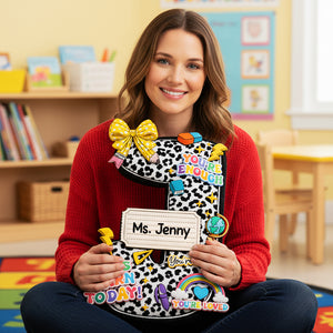 Composition Book Alphabet Custom Shaped Pillow - Personalized Gifts For Teacher 01huta201225-Homacus