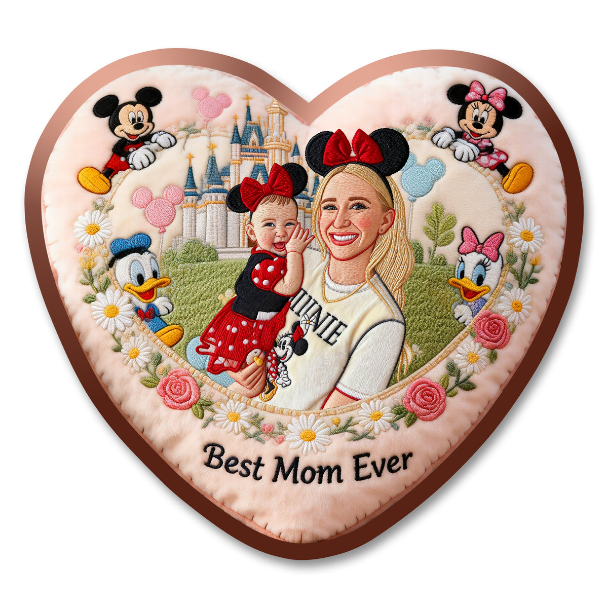 Custom Photo Beloved Mom Pillow, Personalized Gifts For Moms 05qhqn280326-Homacus