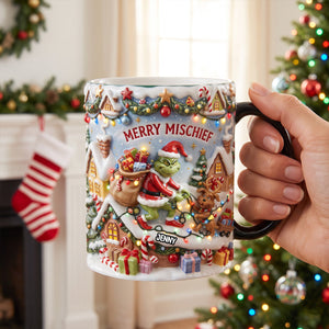 Merry Mischief Christmas Ceramic Coffee Mug - Personalized Gifts 04TYTN010826-Homacus