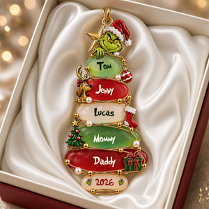 Christmas Tree Ornament - Personalized Gifts For Family 02patn220926