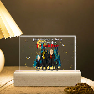 Personalized Gifts For Wizard Family LED Light, Welcome Home 01KAMH250724TM-Homacus