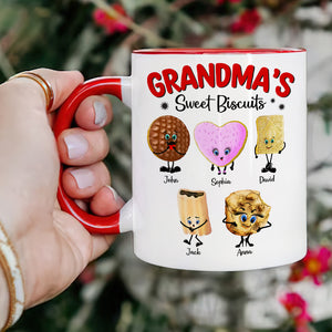 Personalized Christmas Gifts For Grandma Coffee Mug 01hutn051024 Grandma's Sweet Biscuits-Homacus