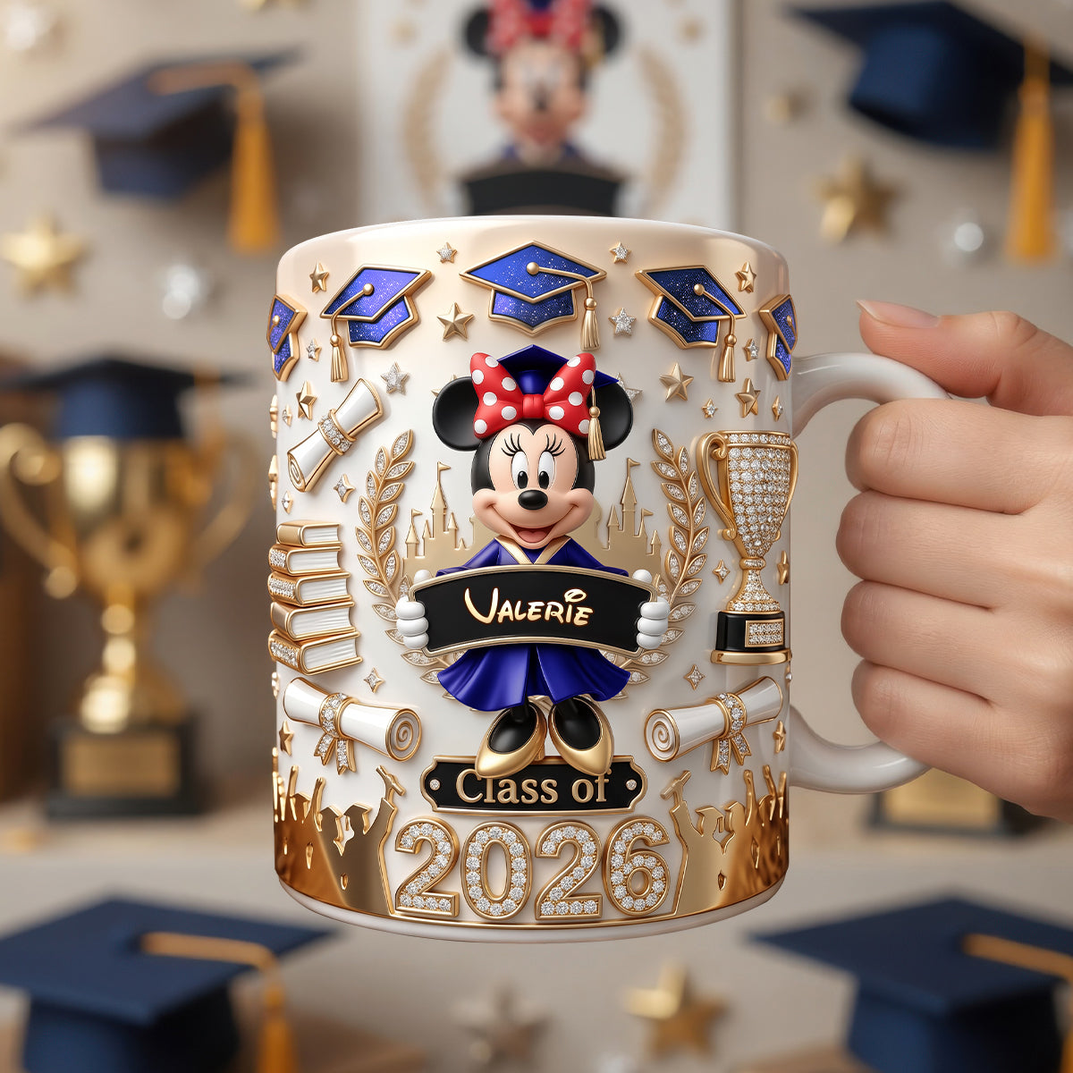 Dream Big Graduation Coffee Mug - Personalized Gifts For Graduates 02PADH210426-Homacus