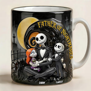 Spooky Dad Coffee Mug - Personalized Gifts For Dads 01OHDT040526-Homacus