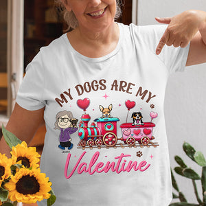 Personalized Gifts For Dog Lovers Shirt 05tgqn060125hh My Dogs Are My Valentine-Homacus