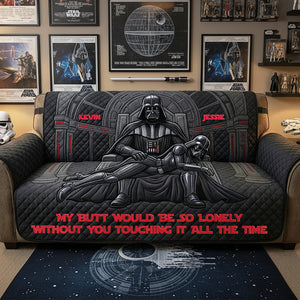 Naughty Couple Cosmic Quilted Sofa Cover - Personalized Gifts For Couple 03nata220126-Homacus