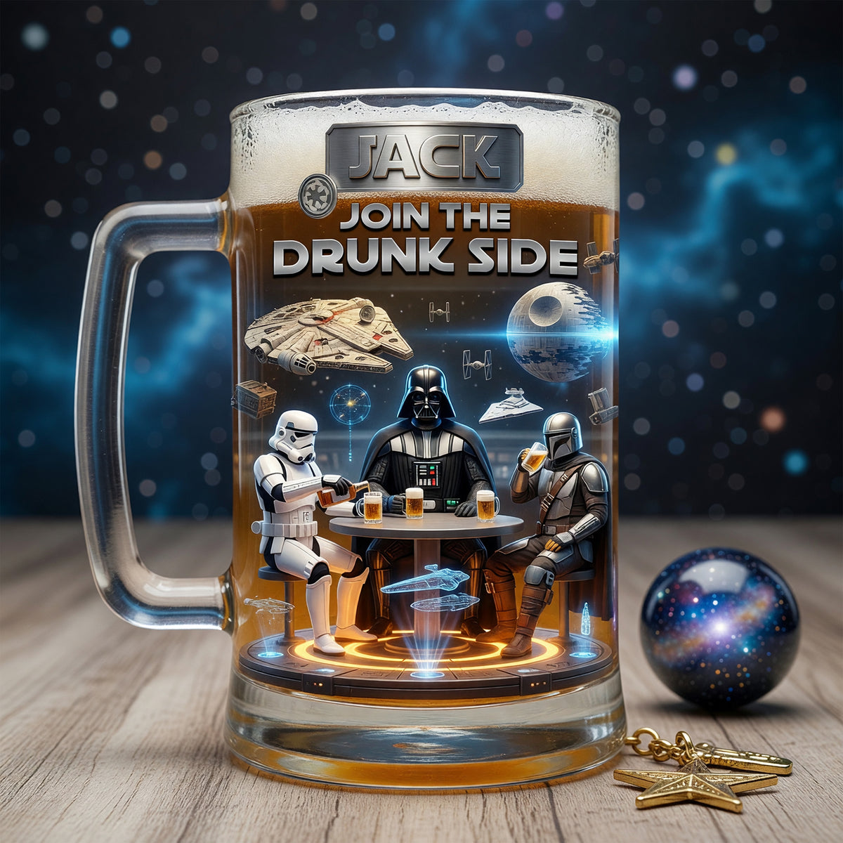 Drunk Party Beer Glass - Personalized Gifts 03qhqn200626