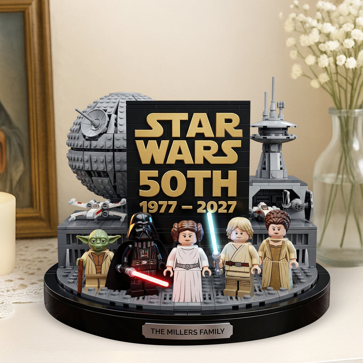 50th Anniversary Cosmic Acrylic Plaque - Personalized Gifts For Cosmic Lovers 02paqn110326-Homacus
