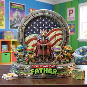 Awesome Father Acrylic Plaque - Personalized Gifts For Dads 05natn250426-Homacus