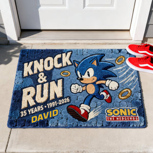 Speed Master Anniversary Doormat - Personalized Gifts 05QHLU120226-Homacus