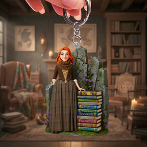 Book Keychain - Personalized Gifts For Book Lovers 02hutn200126-Homacus