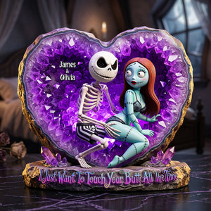 Naughty And Nice Couple Acrylic Plaque - Personalized Gifts For Couple 01HUTA020626-Homacus