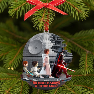 Personalized Gifts For Family, Christmas Family Lego Acrylic Ornament 02ohtn080925-Homacus