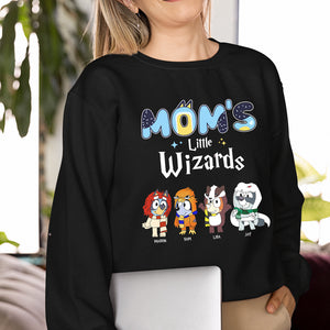 Personalized Gifts For Mom Shirt Mom's Little Wizards 03HUMH020424-Homacus