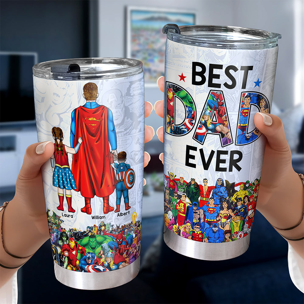 Personalized Gifts For Dad Tumbler, Best Dad Story 032qhqn200325pa-Homacus