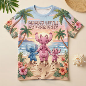 Mama's Little Experiments Shirt - Personalized Gifts For Mother's Day 03nalu040426-Homacus