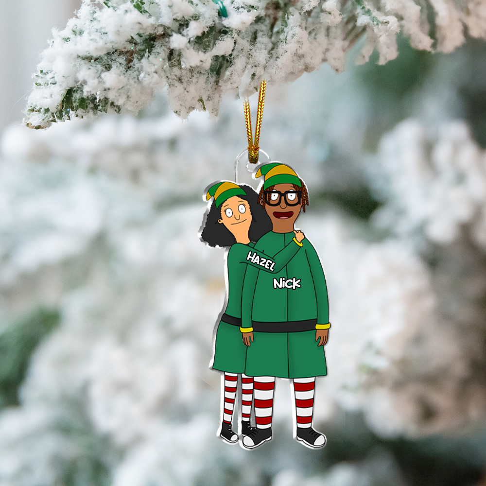 Personalized Gifts For Couple Acrylic Ornament 04qhhu291124hg-Homacus