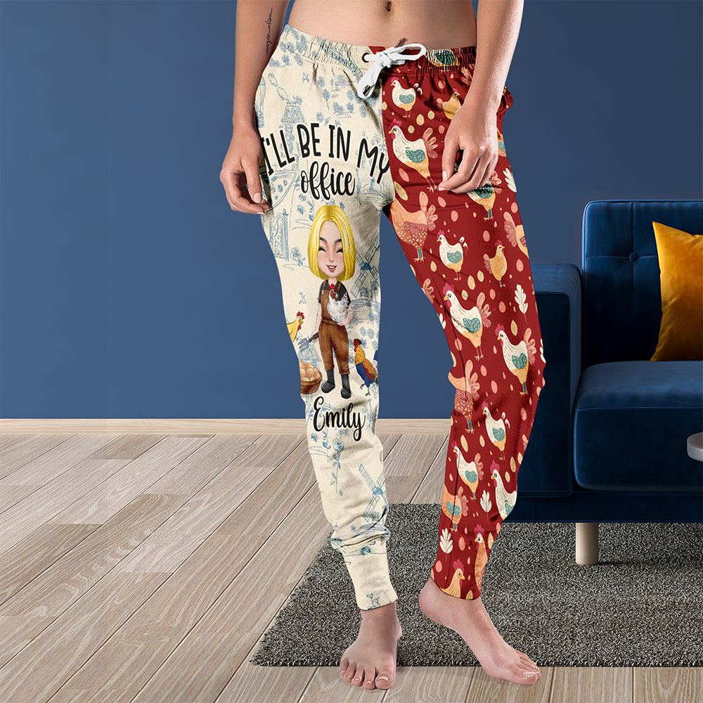 Personalized Gifts For Girl Chicken Farm Lover Unisex Joggers Sweatpants 01XQQN021224HH-Homacus