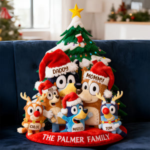 Family Together Christmas Pillow Personalized Gifts For Family 04QHDT081125-Homacus