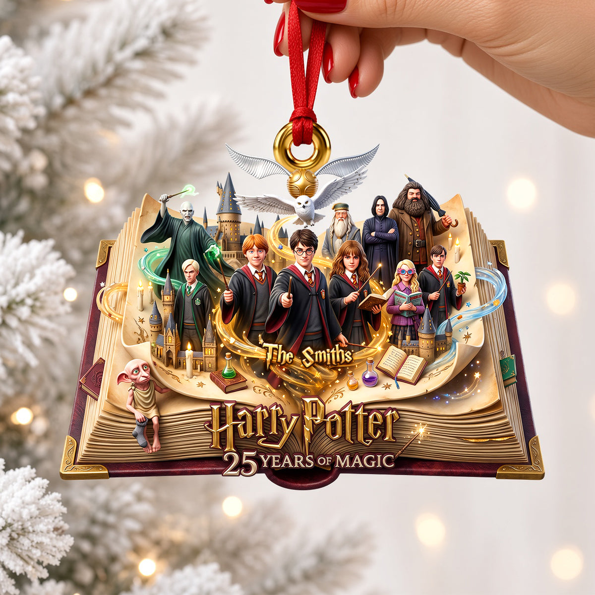 A Mystical Journey Through 25 Years Ornament - Personalized Gift For Fantasy Lovers 04NADH210926